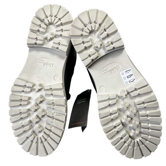 Montelliana Boots Womens Size 10 1965 Margherita Black Leather Ankle Hiking Boot - Picture 8 of 12